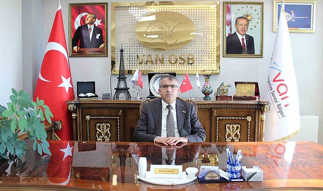 Van OSB Başkanı Memet Aslan: "Bu aziz millet küllerinden doğarak yeni bir tarih yazmıştır"