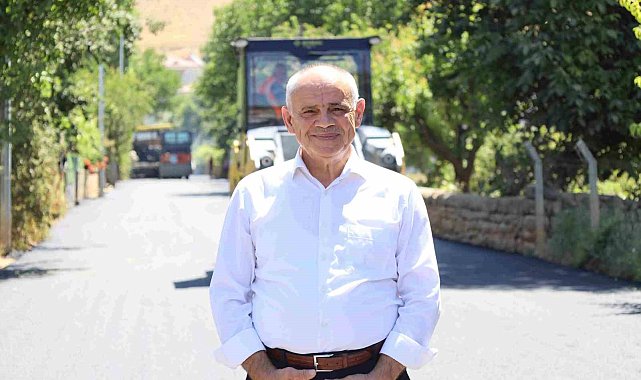 Yahyalı İsmet Mahallesi'nde sıcak asfalt serimi başladı