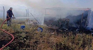 Yangında bağevi kullanılamaz hale geldi