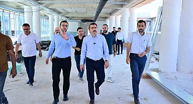 Yavuzselim pazaryeri'nde çalışmalar devam ediyor