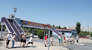 Yaz dönemi çocuk trafik eğitimleri başladı