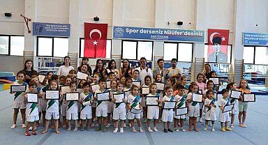 Yaz Spor Okulları'nda ilk dönem tamamlandı
