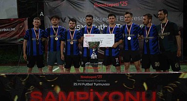 Yemeksepeti Express 25. Yıl Futbol Turnuvası'nın şampiyonu belli oldu
