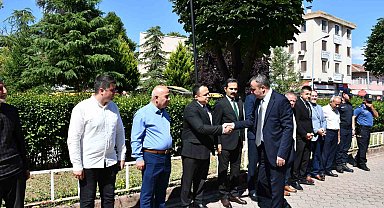 Yeni Vezirköprü Kaymakamı Yıldız'a karşılama