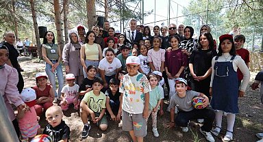 Yetim ve öksüz çocuklar piknikte buluştu