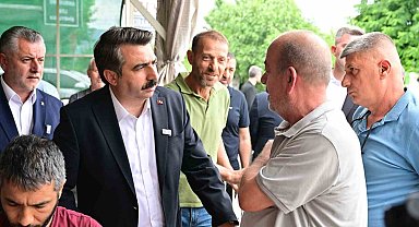 Yıldırım'da mahalle ziyaretleri Samanlı'da devam etti