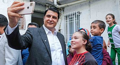 Yılmaz'dan 3 mahalleye ziyaret