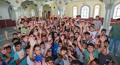 Yılmaz'dan Göksuncuk'a ziyaret