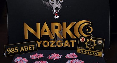 Yozgat'ta 985 adet uyuşturucu hap ele geçirildi