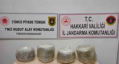 Yüksekova'da 11 kilo skunk ele geçirildi