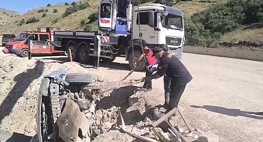 Yüksekova'da trafik kazası: 3 yaralı